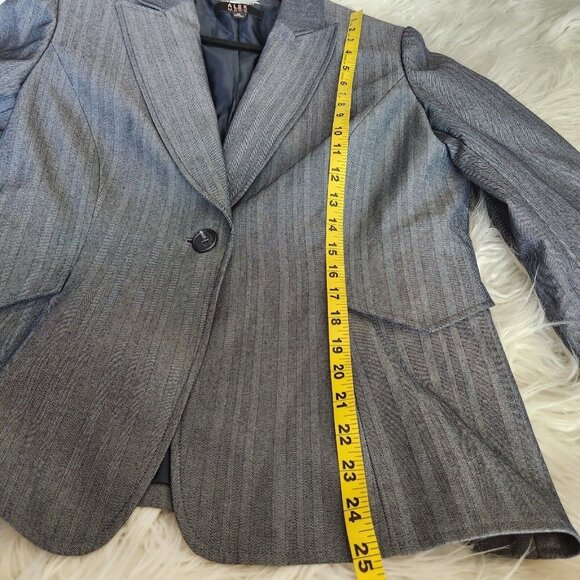 Alex Marie Gray‎ Womens Blazer Jacket - Size 14 flaws - Picture 7 of 12